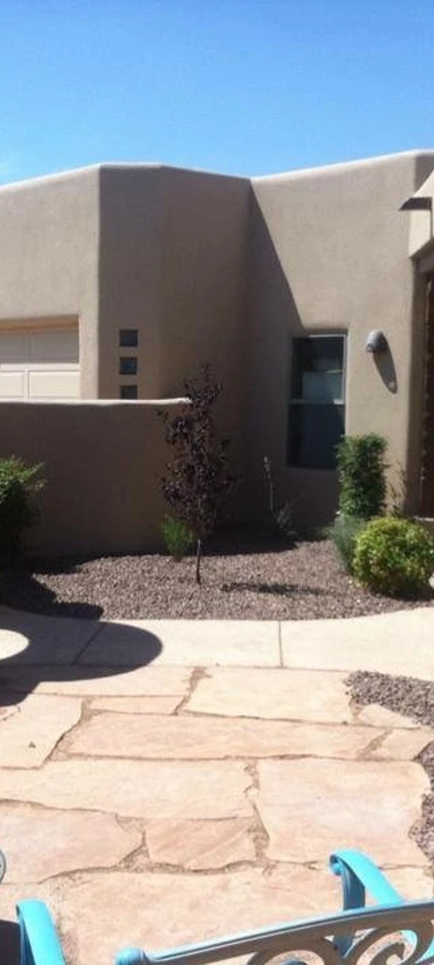 Paver patio installation example by Brainard's Greenscapes in Las Cruces, NM