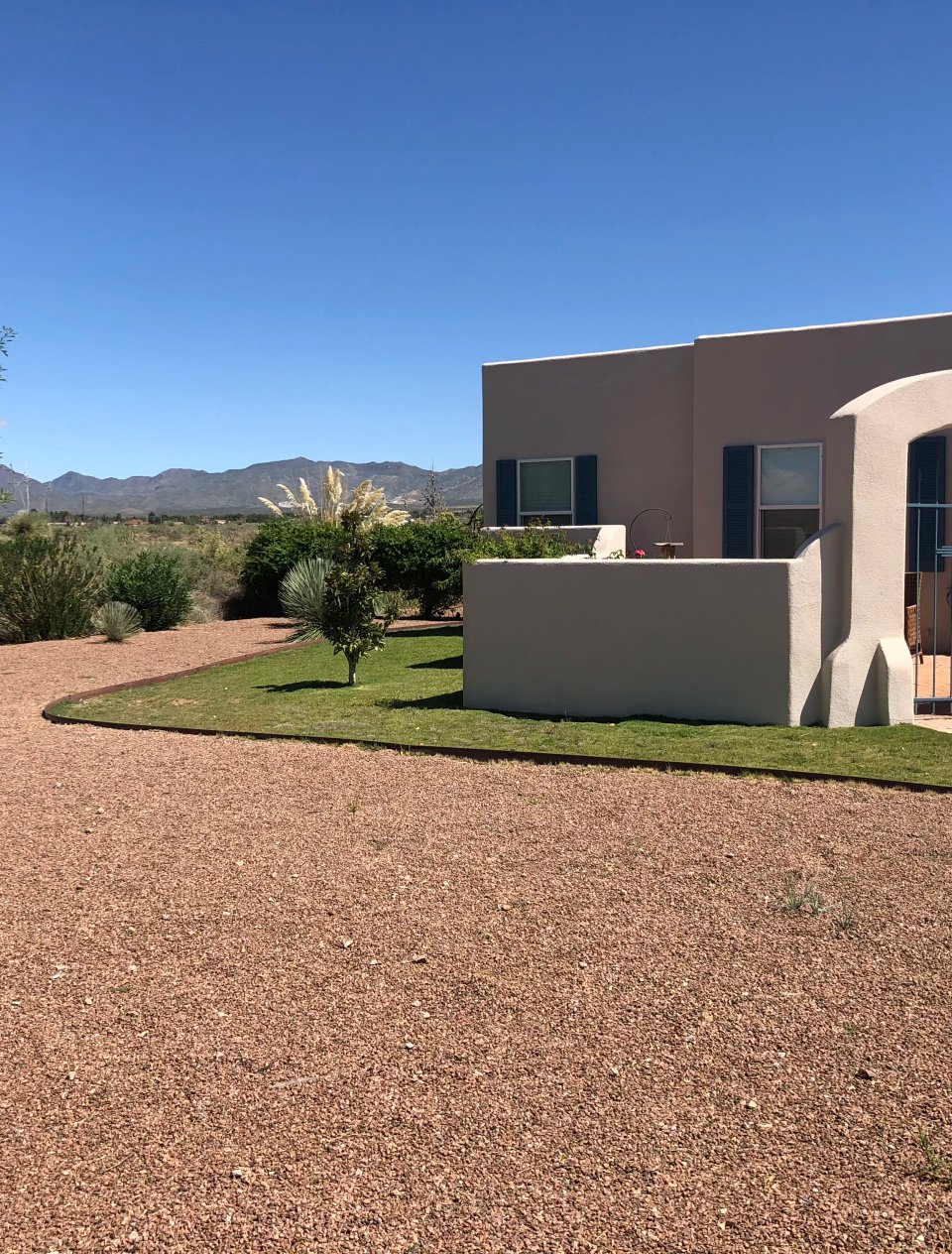 Professional sod and landscaping project by Brainard's Greenscapes in Las Cruces