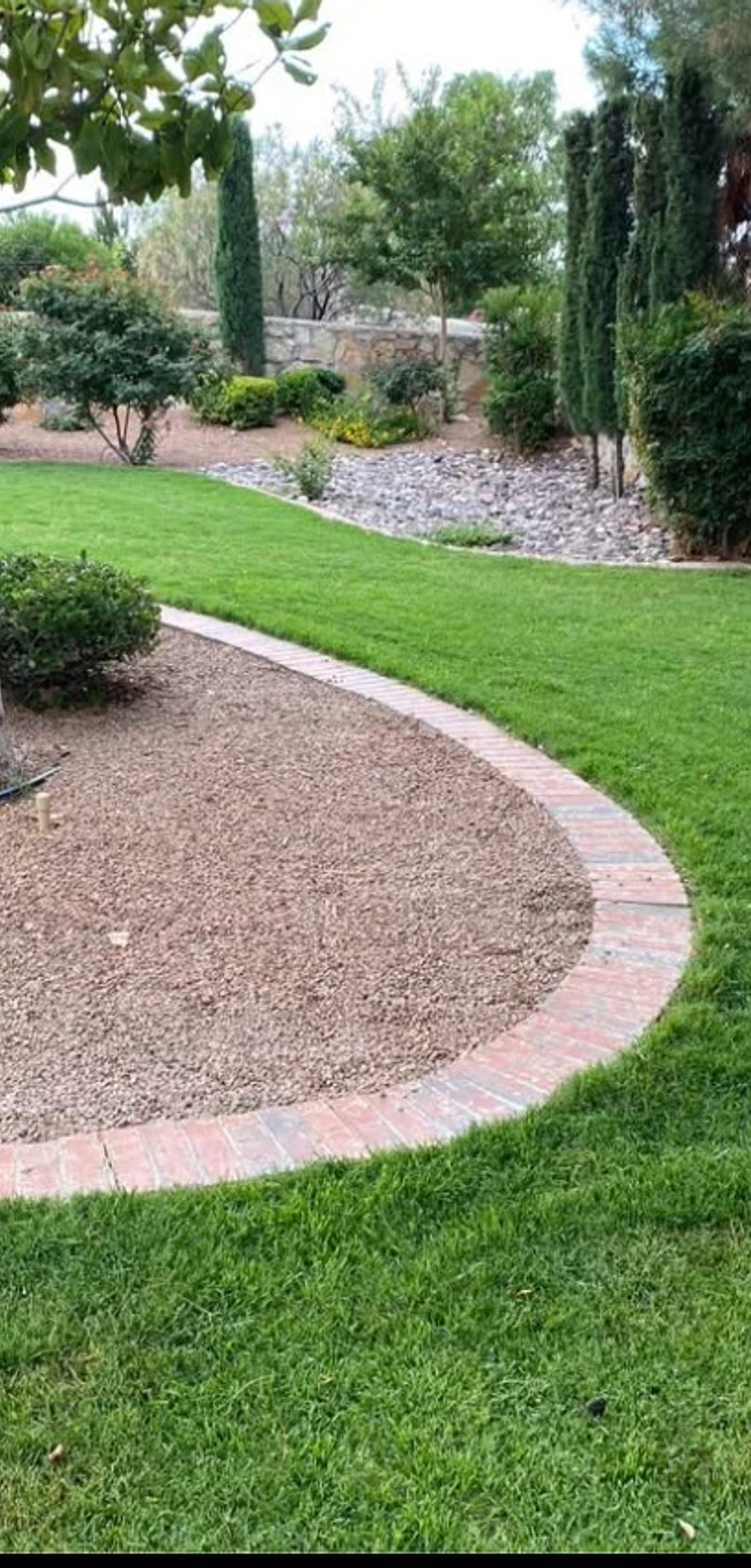 Healthy turf served by a commercial-grade sprinkler system from Brainard's Greenscapes in Las Cruces, NM