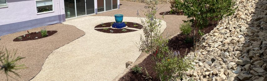 Brainard's Greenscapes landscape design project in Las Cruces